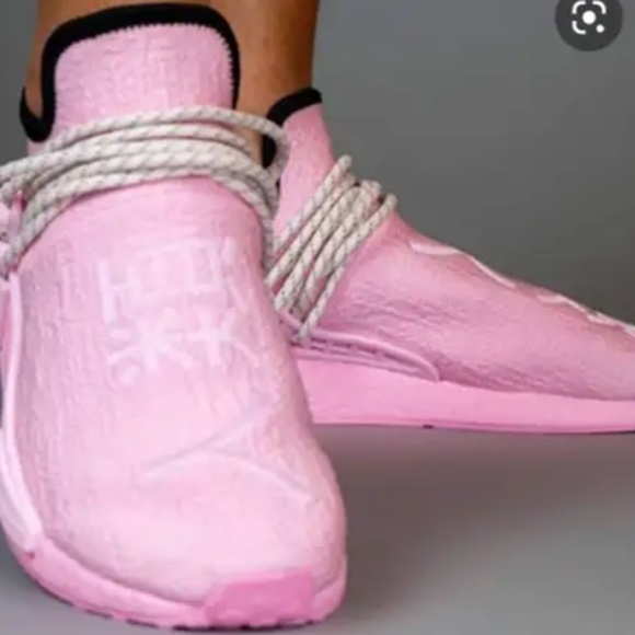 Pharrell Williams Pink Nmd Size 6.5 - Picture 7 of 10